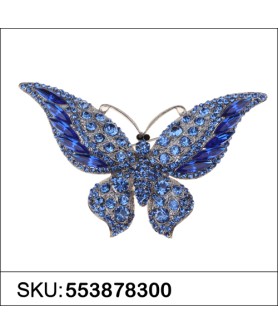 Butterfly Crystal Brooch