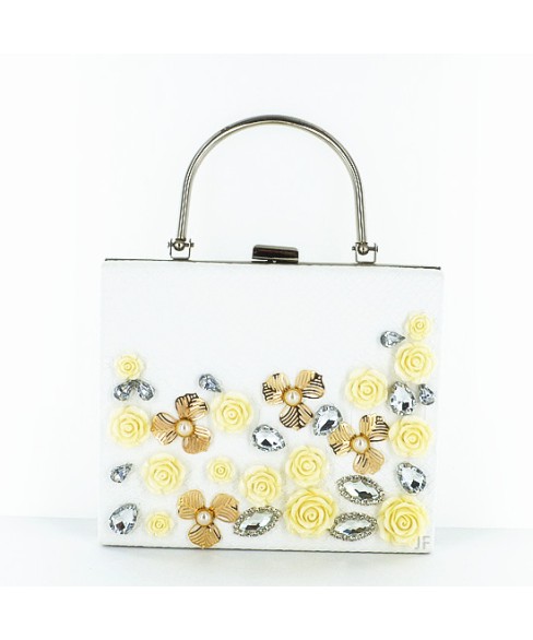 Evening Bag White