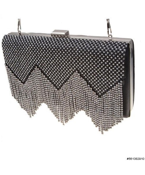 Old Jazz Inspired Crystal Clutch