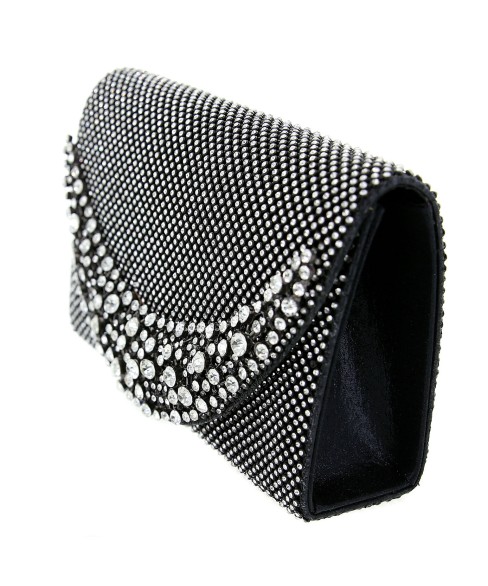 Crystal Mesh Clutch