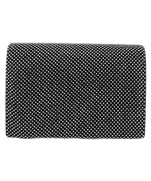 Crystal Mesh Clutch