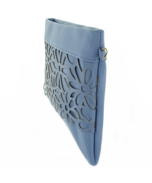 Flower Cutout Envelope Clutch