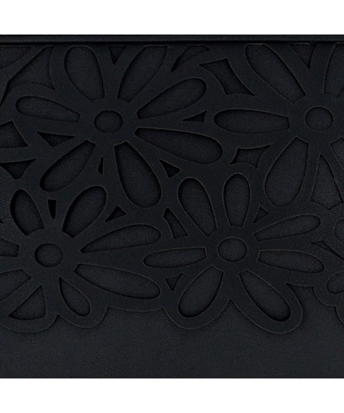 Flower Cutout Envelope Clutch