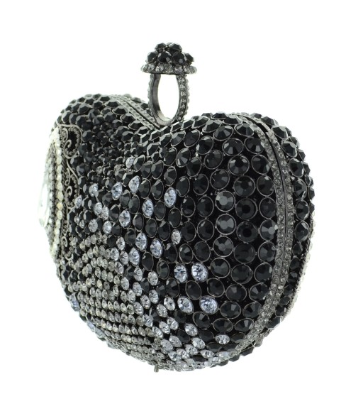 Stunning  Ring Crystal Clutch