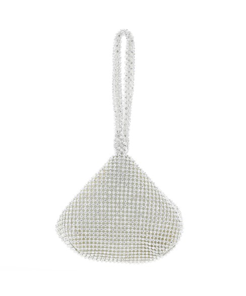 Triangle Rhinestone Purse