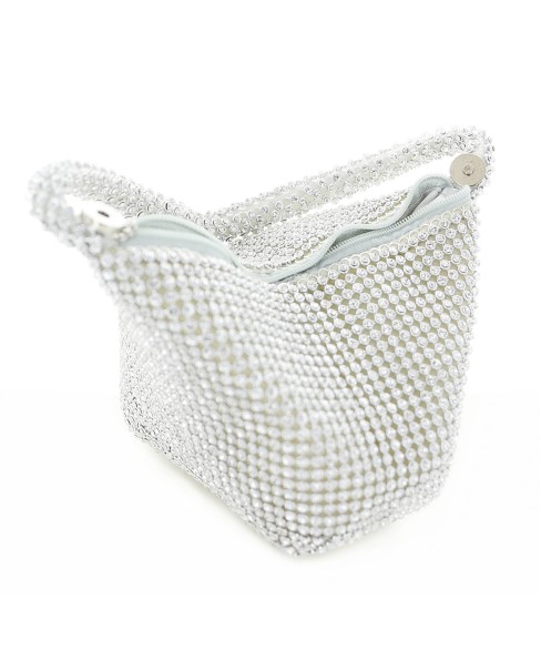 Triangle Rhinestone Purse