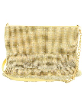 Signature Mini Dress Lavish Mesh Rhinestone Bag