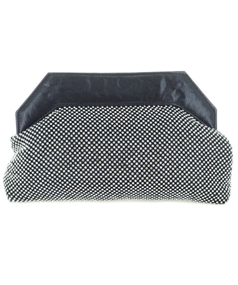 Crystal Wave All Around Mesh Clutch