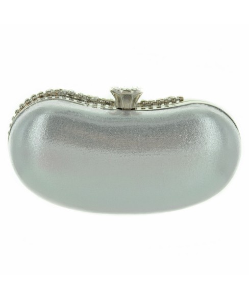 Crystal Beans Shape Clutch