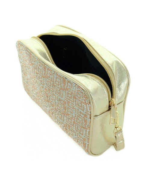 Crystal-Embellished Camera Bag