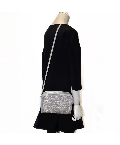 Crystal-Embellished Camera Bag