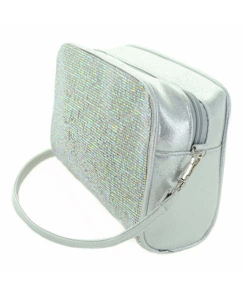 Crystal-Embellished Camera Bag