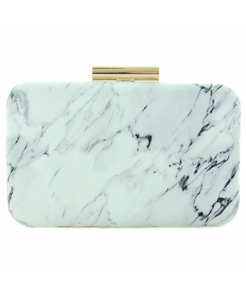 Marble Print Clutch