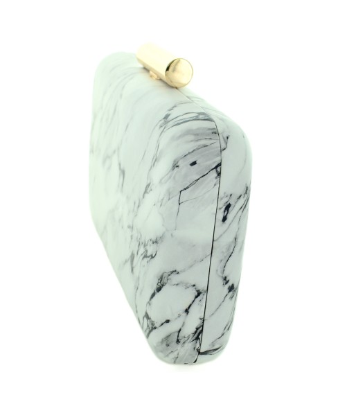 Marble Print Clutch