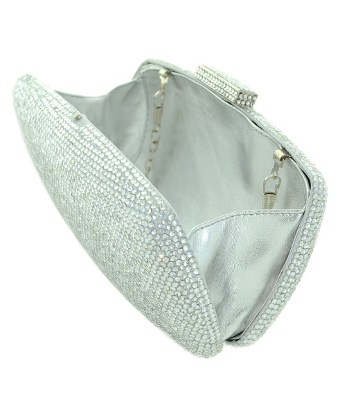 Crystal-Embellished  Even, Silver