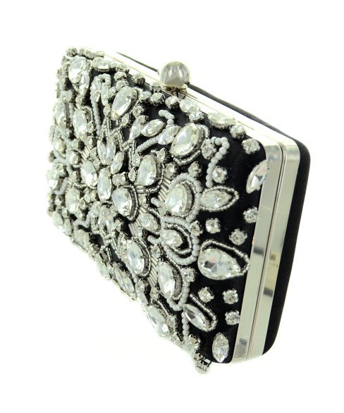 Hand Sewing Crystal Clutch (Large)