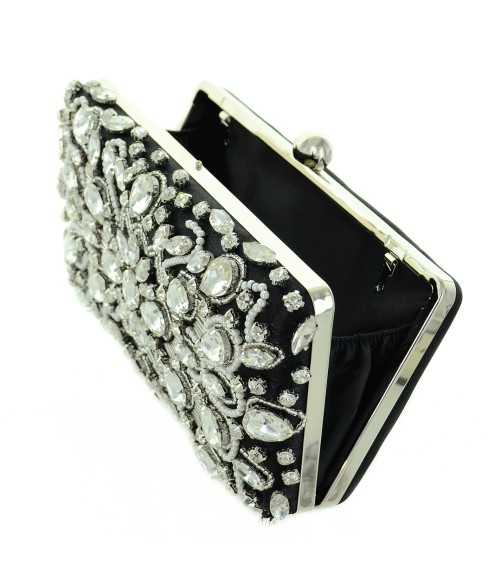 Hand Sewing Crystal Clutch (Large)