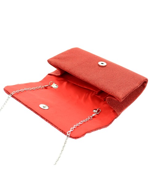 Glitter Embossed Clutch