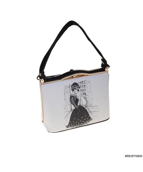 Evening Bag White