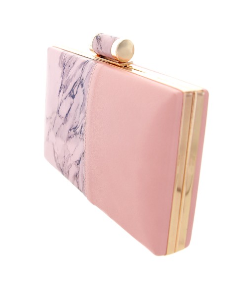 Marble Patchwork Clutch