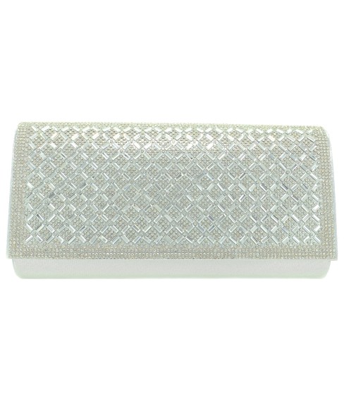 Crystal Foldover Clutch