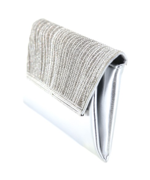 Rhinestone Envelope Clutch