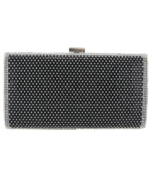 Crystal-Embellished Evening Clutch