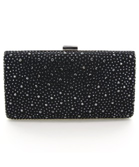 Glitter Crystal Rhinestone All Over Evening Clutch