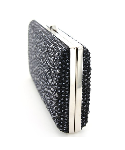 Glitter Crystal Rhinestone All Over Evening Clutch