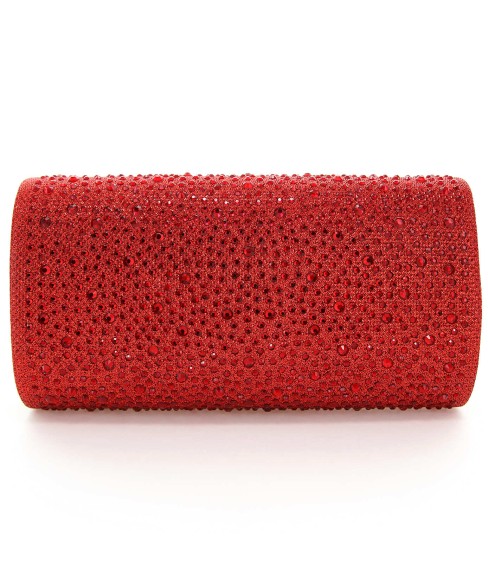 Glitter Crystal Rhinestone All Over Evening Clutch