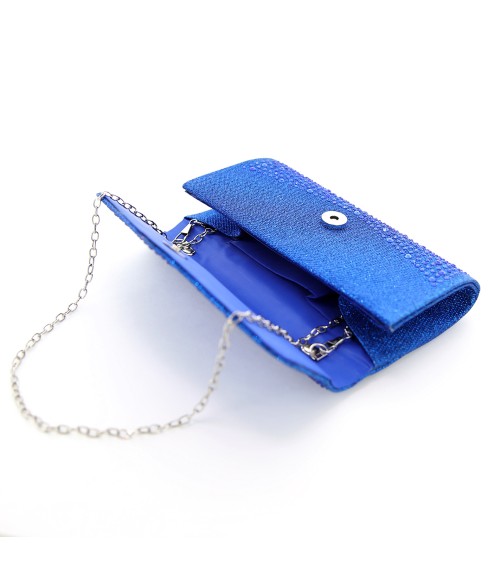 Glitter Crystal Rhinestone All Over Evening Clutch