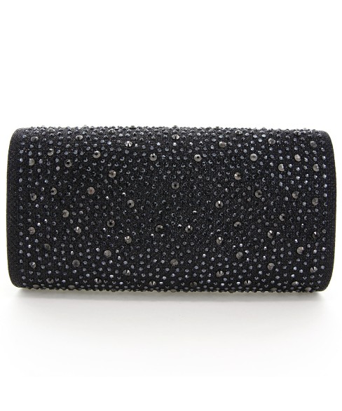 Glitter Crystal Rhinestone All Over Evening Clutch