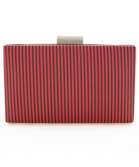 Stripe Clutch