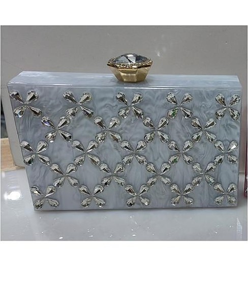 Evening Bag White